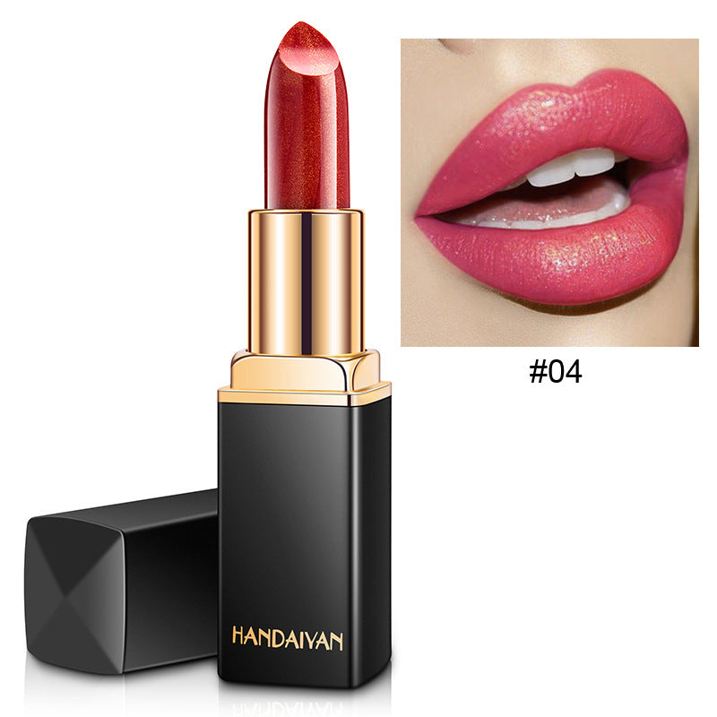 Pearlescent color change temperature change lipstick Pearlescent color change temperature change lipstick